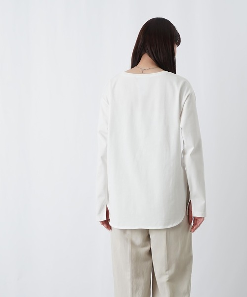 LUCA/LADY LUCK LUCA(ルカ/レディラックルカ)の「LC/LLL クリーンサマーロゴロンTee(Tシャツ/カットソー・レディース・オフホワイト/グレー/チャコールグレー・FREE)」の18枚目の写真