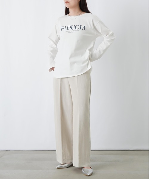 LUCA/LADY LUCK LUCA(ルカ/レディラックルカ)の「LC/LLL クリーンサマーロゴロンTee(Tシャツ/カットソー・レディース・オフホワイト/グレー/チャコールグレー・FREE)」の20枚目の写真