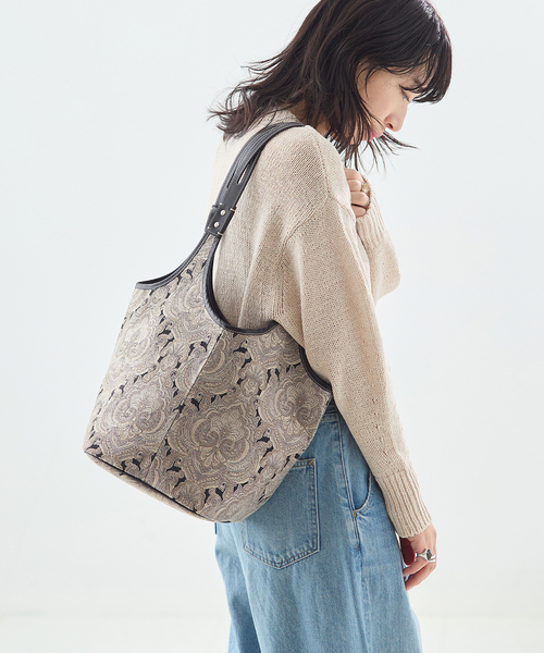 A VACATION（アヴァケーション）の「【A VACATION/ア ヴァケーション】TENT ONYX：バッグ（トートバッグ・レディース・ブラック・FREE）」の2枚目の写真