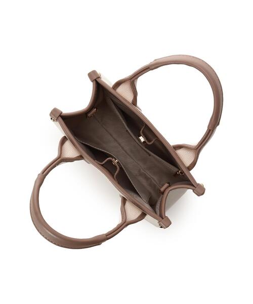 SAMANTHAVEGA（サマンサベガ）の「新色ロゴテープキャンバスショルダーバッグ（ミニ）（ショルダーバッグ・レディース・オフホワイト/ピンク/ブラック・FREE）」の14枚目の写真