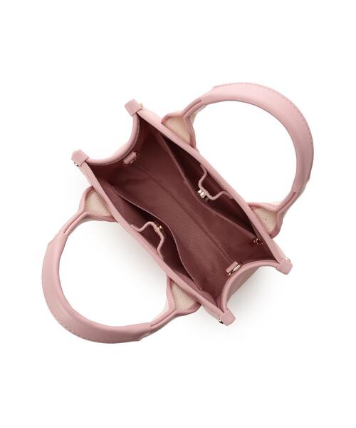 SAMANTHAVEGA（サマンサベガ）の「新色ロゴテープキャンバスショルダーバッグ（ミニ）（ショルダーバッグ・レディース・オフホワイト/ピンク/ブラック・FREE）」の20枚目の写真