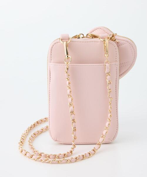 INGNI(イング)の「ハート型ポーチ付きマルチショルダーバッグ(ショルダーバッグ・レディース・ピンク/オフホワイト/ブラック・-)」の10枚目の写真