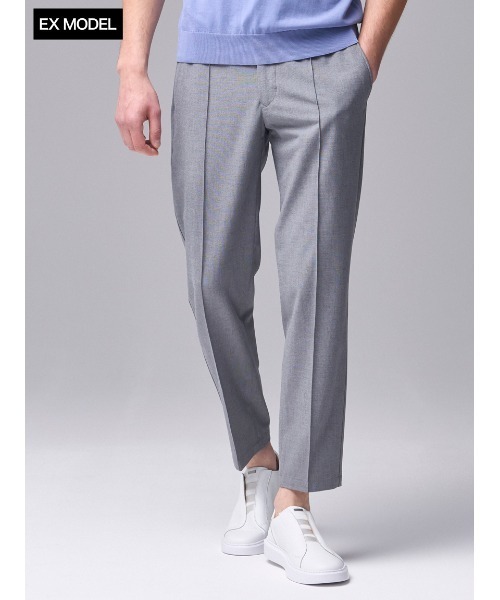 AOURE(アウール)の「PT MALPENSA EX 4SEASONS ピンヘッド(スラックス・メンズ・ダークブルー/ライトグレー/グレー・LARGE/MEDIUM/X-LARGE/SMALL)」の3枚目の写真