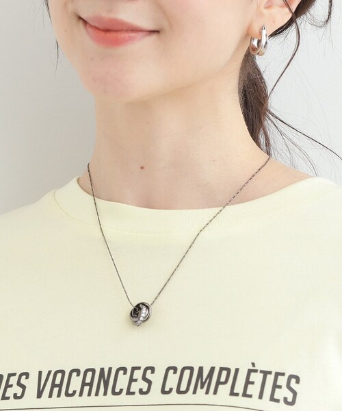 SHOO・LA・RUE(シューラルー)の「【2WAY】キラキラリングネックレス(ネックレス・レディース・シルバー/ゴールド/ピンクゴールド/シルバー系その他・00)」の13枚目の写真