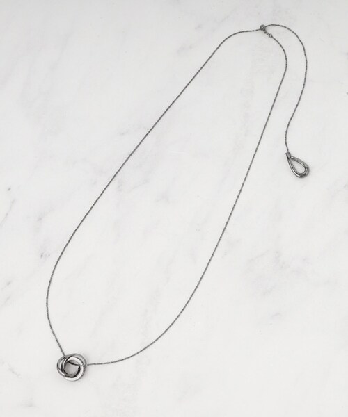 SHOO・LA・RUE(シューラルー)の「【2WAY】キラキラリングネックレス(ネックレス・レディース・シルバー/ゴールド/ピンクゴールド/シルバー系その他・00)」の8枚目の写真