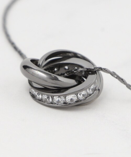 SHOO・LA・RUE(シューラルー)の「【2WAY】キラキラリングネックレス(ネックレス・レディース・シルバー/ゴールド/ピンクゴールド/シルバー系その他・00)」の10枚目の写真