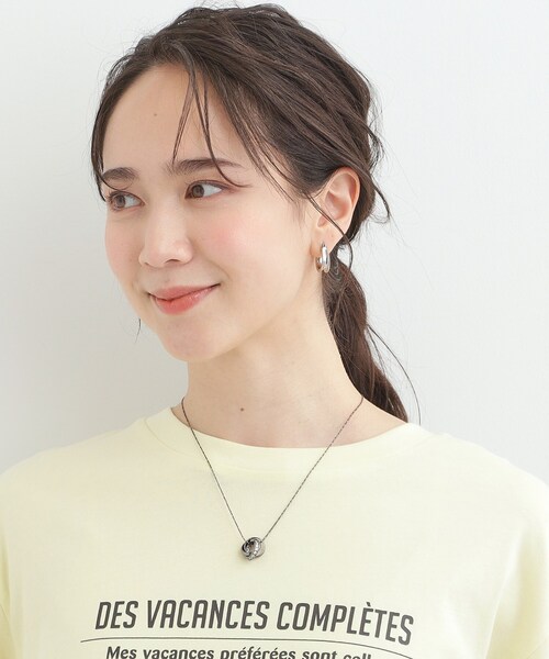 SHOO・LA・RUE(シューラルー)の「【2WAY】キラキラリングネックレス(ネックレス・レディース・シルバー/ゴールド/ピンクゴールド/シルバー系その他・00)」の12枚目の写真