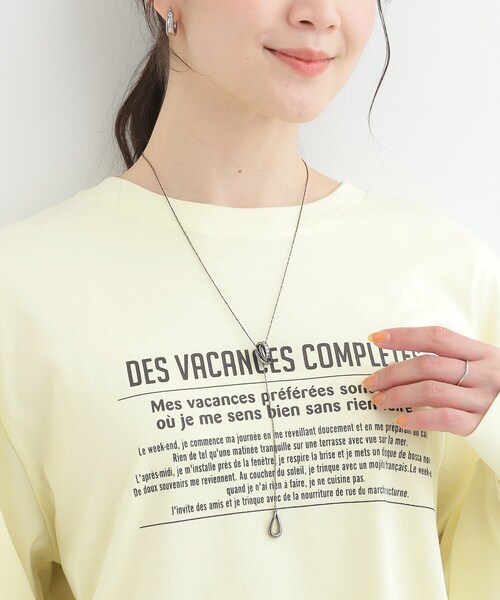 SHOO・LA・RUE(シューラルー)の「【2WAY】キラキラリングネックレス(ネックレス・レディース・シルバー/ゴールド/ピンクゴールド/シルバー系その他・00)」の5枚目の写真