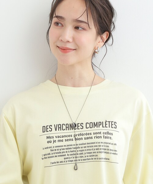 SHOO・LA・RUE(シューラルー)の「【2WAY】キラキラリングネックレス(ネックレス・レディース・シルバー/ゴールド/ピンクゴールド/シルバー系その他・00)」の6枚目の写真