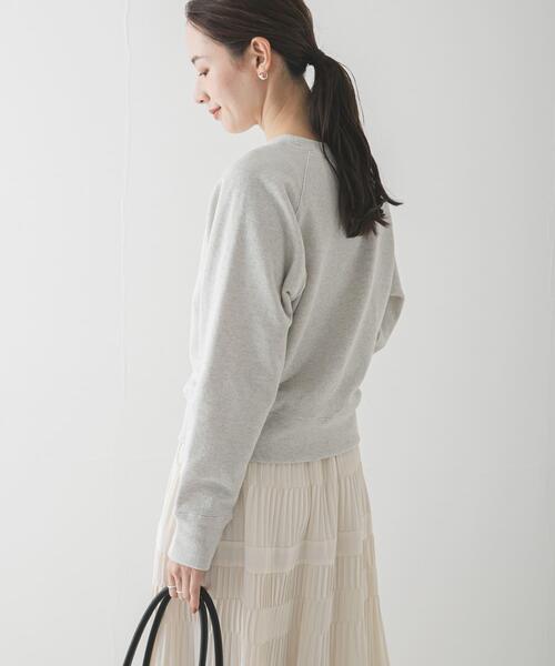 URBAN RESEARCH（アーバンリサーチ）の「ラメ裏毛スウェット（スウェット・レディース・アイボリー/ライトグレー・FREE）」の15枚目の写真