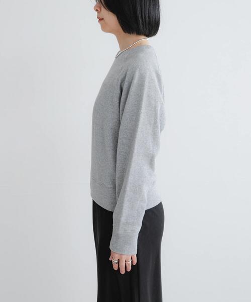 URBAN RESEARCH（アーバンリサーチ）の「ラメ裏毛スウェット（スウェット・レディース・アイボリー/ライトグレー・FREE）」の6枚目の写真