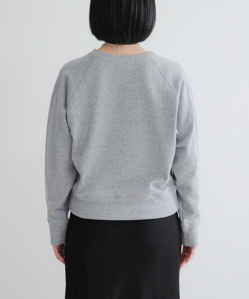 URBAN RESEARCH（アーバンリサーチ）の「ラメ裏毛スウェット（スウェット・レディース・アイボリー/ライトグレー・FREE）」の7枚目の写真