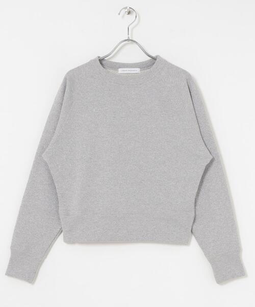 URBAN RESEARCH（アーバンリサーチ）の「ラメ裏毛スウェット（スウェット・レディース・アイボリー/ライトグレー・FREE）」の8枚目の写真