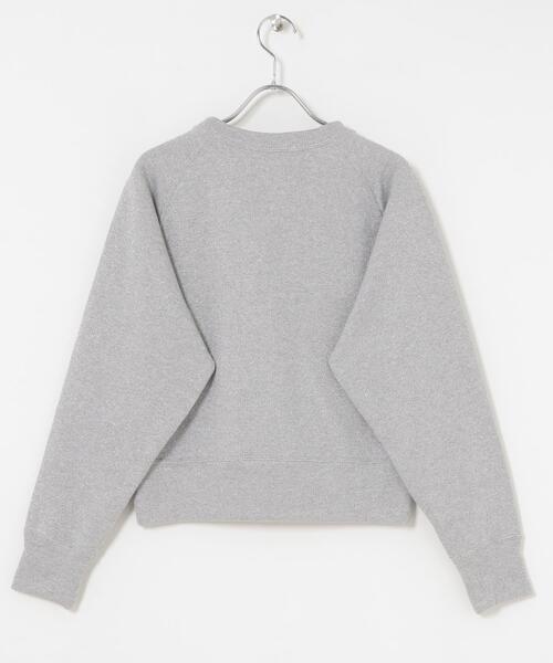 URBAN RESEARCH（アーバンリサーチ）の「ラメ裏毛スウェット（スウェット・レディース・アイボリー/ライトグレー・FREE）」の10枚目の写真