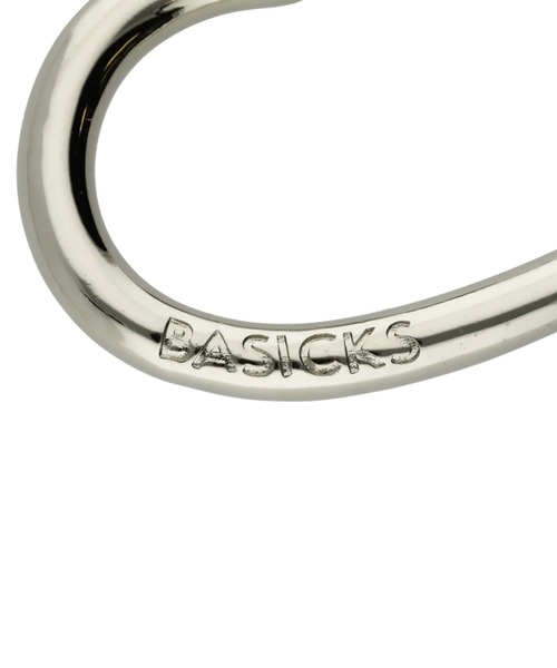 BASICKS（ベイシックス）の「【BASICKS】Heart Carbiner（キーケース/キーアクセサリー・メンズ・シルバー・FREE）」の2枚目の写真