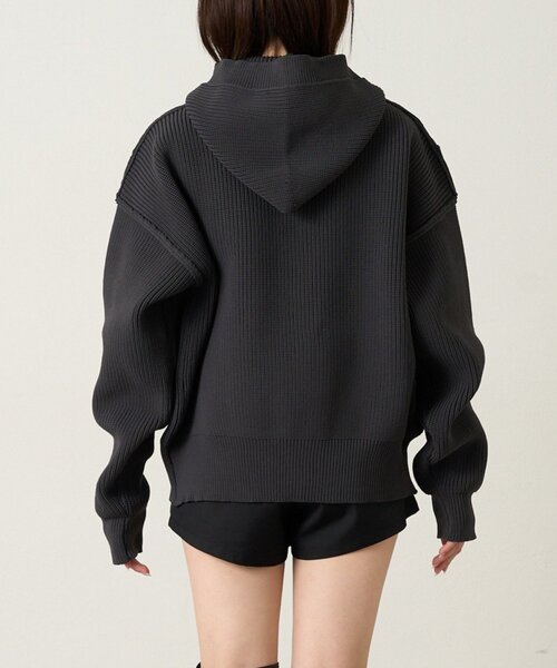 mline（エムライン）の「[mline]ビッグボタンカーディガン（カーディガン/ボレロ・レディース・ベージュ/チャコールグレー・FREE）」の19枚目の写真