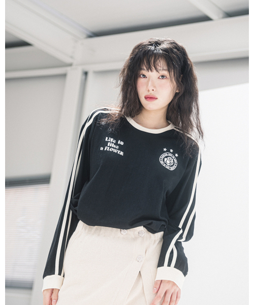 HAVISM(ヘビズム)の「LLF UNIFORM L/S TEE(BLACK)(Tシャツ/カットソー・レディース・その他・ONE SIZE)」の1枚目の写真
