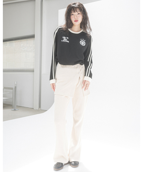 HAVISM(ヘビズム)の「LLF UNIFORM L/S TEE(BLACK)(Tシャツ/カットソー・レディース・その他・ONE SIZE)」の3枚目の写真