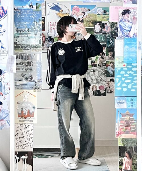 HAVISM(ヘビズム)の「LLF UNIFORM L/S TEE(BLACK)(Tシャツ/カットソー・レディース・その他・ONE SIZE)」の8枚目の写真