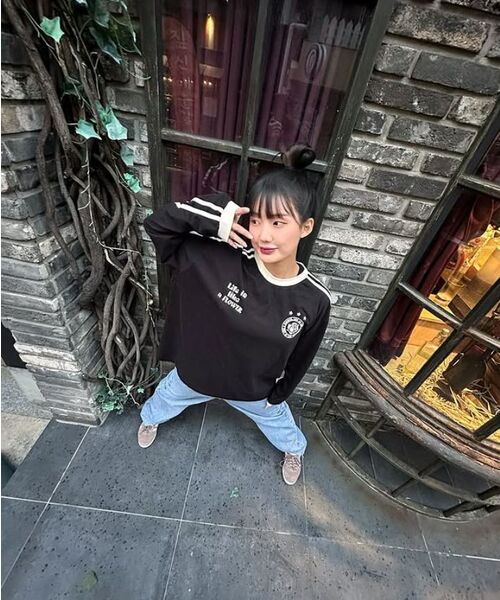 HAVISM(ヘビズム)の「LLF UNIFORM L/S TEE(BLACK)(Tシャツ/カットソー・レディース・その他・ONE SIZE)」の9枚目の写真