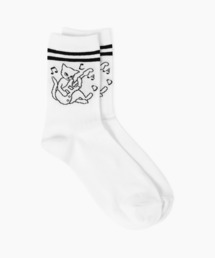 LAD MUSICIAN（ラッドミュージシャン）の「GUITAR CAT RIB SOCKS（ソックス/靴下）」