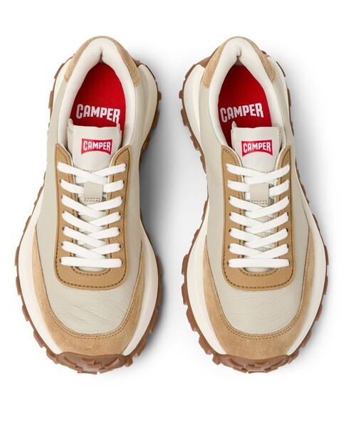 CAMPER（カンペール）の「[カンペール] DRIFT TRAIL / レザースニーカー（スニーカー・レディース・ベージュ系その他・24.0cm/22.5cm/23.0cm/23.5cm/25.0cm/25.5cm）」の4枚目の写真