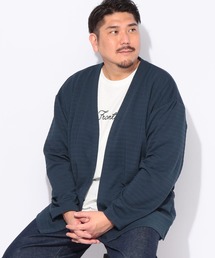 SAKAZEN（サカゼン）の「Tシャツ 半袖 カーディガン 長袖 メンズ 大きいサイズ アンサンブル ジャガード トッパーカーディガン Tシャツ PLEGGI (プレッジ)（アンサンブル）」