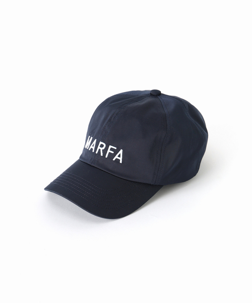 PCNQ（パークニック）の「【pcnq/パークニック】別注MARFA LOGO CAP（キャップ・レディース・ネイビー・FREE）」の5枚目の写真