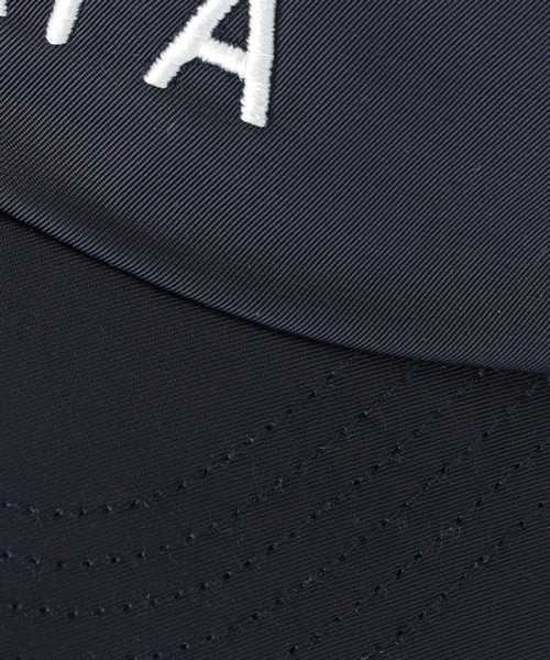 PCNQ(パークニック)の「【pcnq/パークニック】別注MARFA LOGO CAP(キャップ・レディース・ネイビー・FREE)」の2枚目の写真