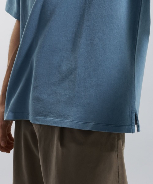 Champion（チャンピオン）の「【Champion(チャンピオン）】別注ピグメントTシャツ（Tシャツ/カットソー・メンズ・ブルー/ブラック/ライトグレー・MEDIUM/LARGE）」の17枚目の写真
