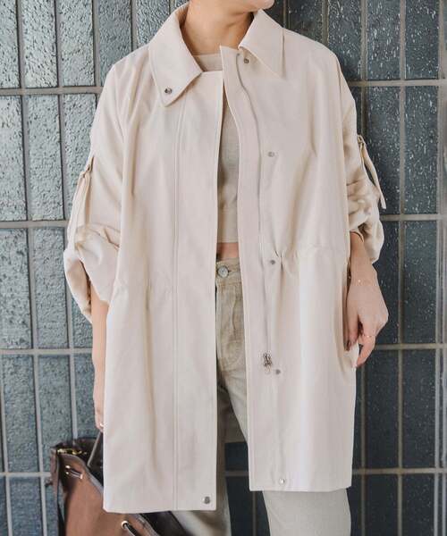 SLOBE IENA（スローブイエナ）の「switch look blouson（その他アウター・レディース・ホワイト/キャメル・FREE）」の6枚目の写真