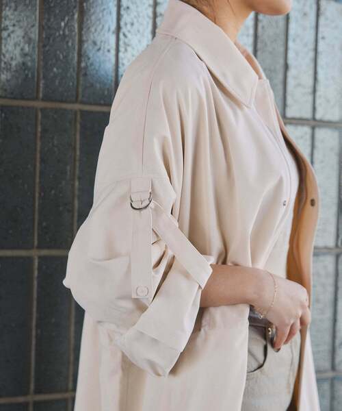 SLOBE IENA（スローブイエナ）の「switch look blouson（その他アウター・レディース・ホワイト/キャメル・FREE）」の7枚目の写真