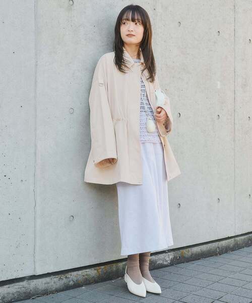 SLOBE IENA（スローブイエナ）の「switch look blouson（その他アウター・レディース・ホワイト/キャメル・FREE）」の9枚目の写真