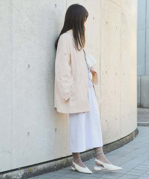 SLOBE IENA（スローブイエナ）の「switch look blouson（その他アウター・レディース・ホワイト/キャメル・FREE）」の10枚目の写真