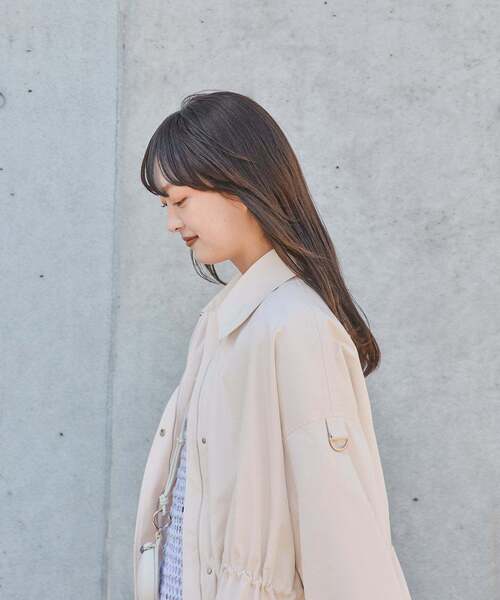 SLOBE IENA（スローブイエナ）の「switch look blouson（その他アウター・レディース・ホワイト/キャメル・FREE）」の12枚目の写真