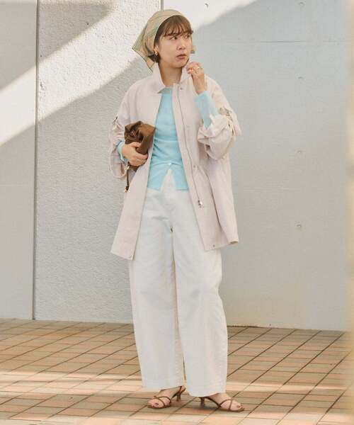 SLOBE IENA（スローブイエナ）の「switch look blouson（その他アウター・レディース・ホワイト/キャメル・FREE）」の13枚目の写真