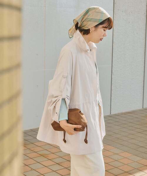 SLOBE IENA（スローブイエナ）の「switch look blouson（その他アウター・レディース・ホワイト/キャメル・FREE）」の14枚目の写真