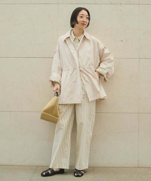 SLOBE IENA（スローブイエナ）の「switch look blouson（その他アウター・レディース・ホワイト/キャメル・FREE）」の17枚目の写真