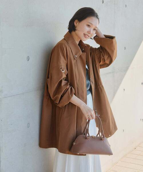 SLOBE IENA(スローブイエナ)の「switch look blouson(その他アウター・レディース・ホワイト/キャメル・FREE)」の8枚目の写真
