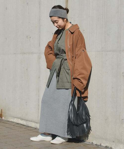 SLOBE IENA(スローブイエナ)の「switch look blouson(その他アウター・レディース・ホワイト/キャメル・FREE)」の11枚目の写真