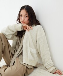 UNITED TOKYO | 【新作】カバーチュールカーディガン｜軽羽織/ニットカーデ/レイヤード/冬服/春服(カーディガン/ボレロ)