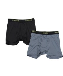 HANES（ヘインズ）の「【Hanes/ヘインズ】キッズ 【2枚組】 X-TEMP ボクサーブリーフ（ボクサーパンツ）」