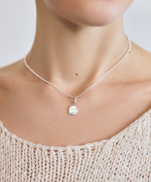 TEN.(テン)の「【新作】SILVER925 ボールチェーンコンビネックレス 40cm(ネックレス・レディース・シルバー・FREE)」の2枚目の写真