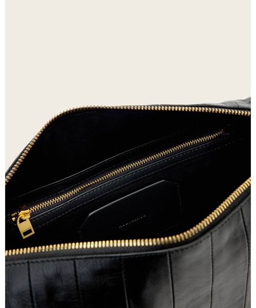 ALLSAINTS（オールセインツ）の「EDBURY PANEL SHLDR（ショルダーバッグ・レディース・ブラック・ONE SIZE）」の3枚目の写真