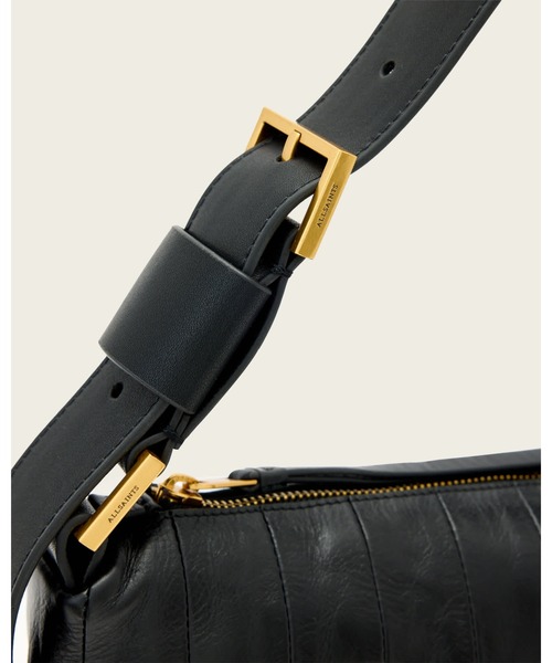 ALLSAINTS（オールセインツ）の「EDBURY PANEL SHLDR（ショルダーバッグ・レディース・ブラック・ONE SIZE）」の5枚目の写真