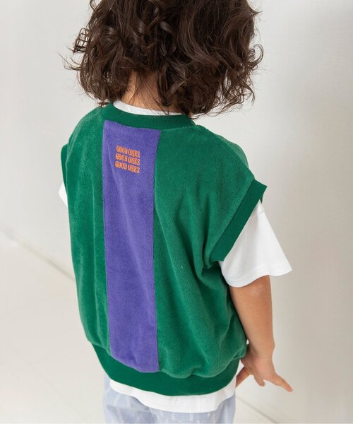 BREEZE(ブリーズ)の「【リンク】切替パイルベスト(セットアップ可)(セットアップ・キッズ・ネイビー/グリーン・130/120/110/90/150/140/100)」の7枚目の写真