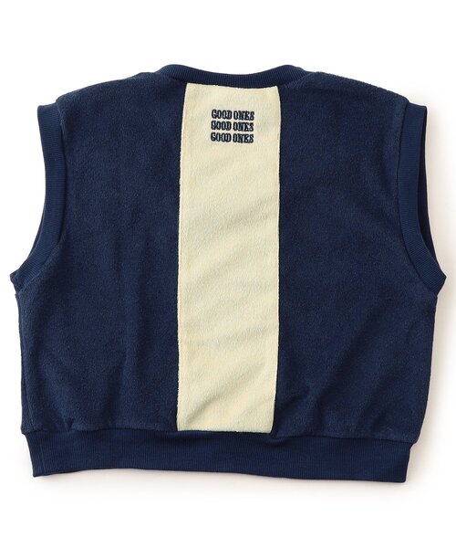 BREEZE(ブリーズ)の「【リンク】切替パイルベスト(セットアップ可)(セットアップ・キッズ・ネイビー/グリーン・130/120/110/90/150/140/100)」の9枚目の写真