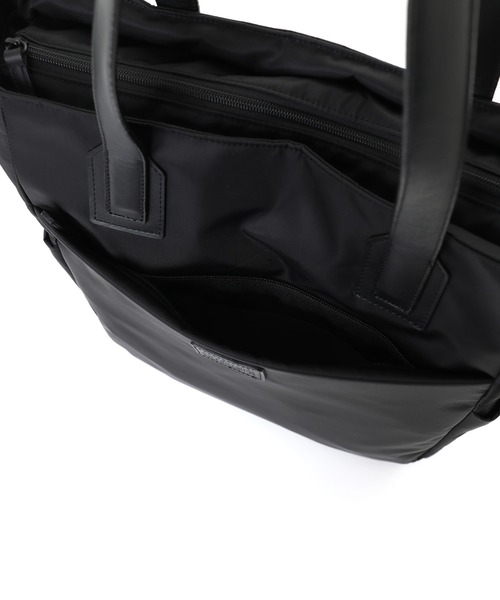 Manhattan Portage BLACK LABEL(マンハッタンポーテージ ブラックレーベル)の「DUANE TOTE BAG TWILL(トートバッグ・メンズ・ブラック・MEDIUM)」の7枚目の写真