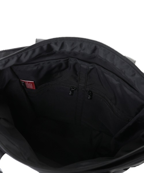 Manhattan Portage BLACK LABEL(マンハッタンポーテージ ブラックレーベル)の「DUANE TOTE BAG TWILL(トートバッグ・メンズ・ブラック・MEDIUM)」の11枚目の写真