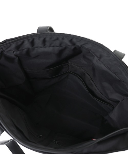 Manhattan Portage BLACK LABEL(マンハッタンポーテージ ブラックレーベル)の「DUANE TOTE BAG TWILL(トートバッグ・メンズ・ブラック・MEDIUM)」の12枚目の写真